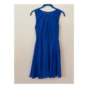 Express 0 | Blue Skater Dress